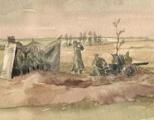 Lidl Josef-historické kresby a akvarely (1940–1942)