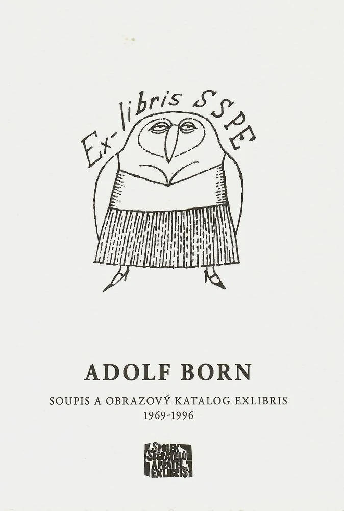 Adolf Born- Soupis a obrazový katalog exlibris | 2017