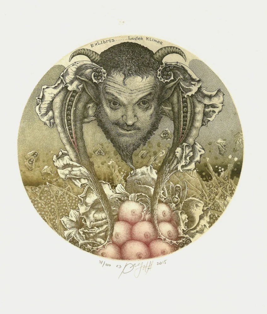 Jurij Jakovenko – Faun | originální lept | číslovaný tisk