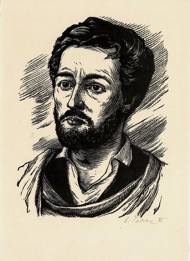 Bohdan Lacina - Portrét K.H.Máchy