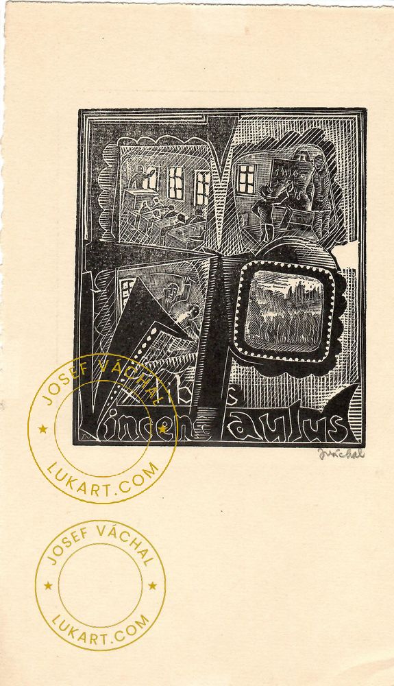 Josef Váchal - Paulus Vincens – Ze školního života