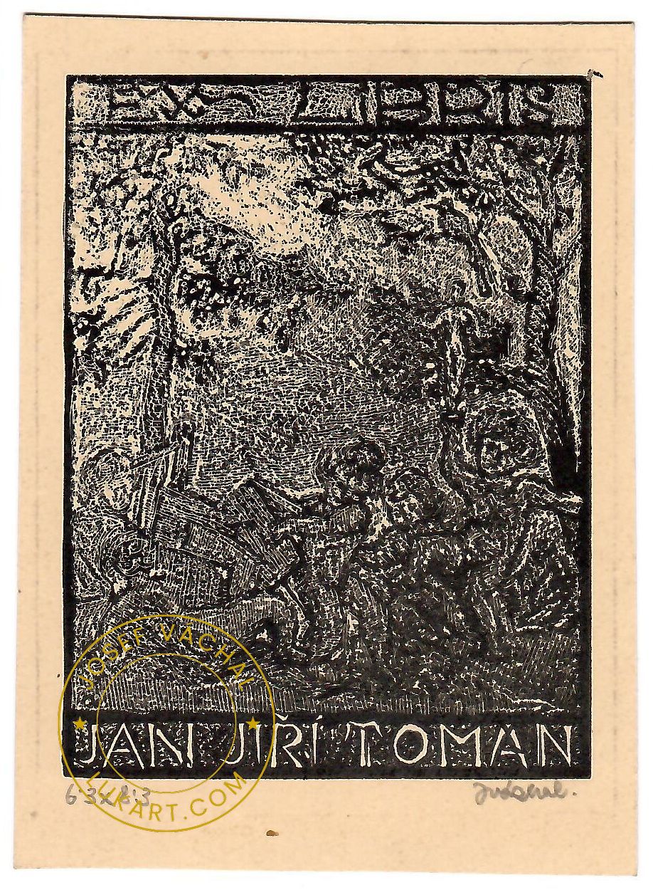 Josef Váchal - Toman Jan Jiří – Tančící a čtoucí naháčkové