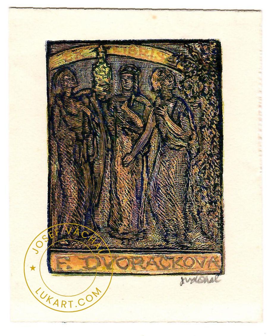 Josef Váchal - Dvořáčková F. – Tři grácie