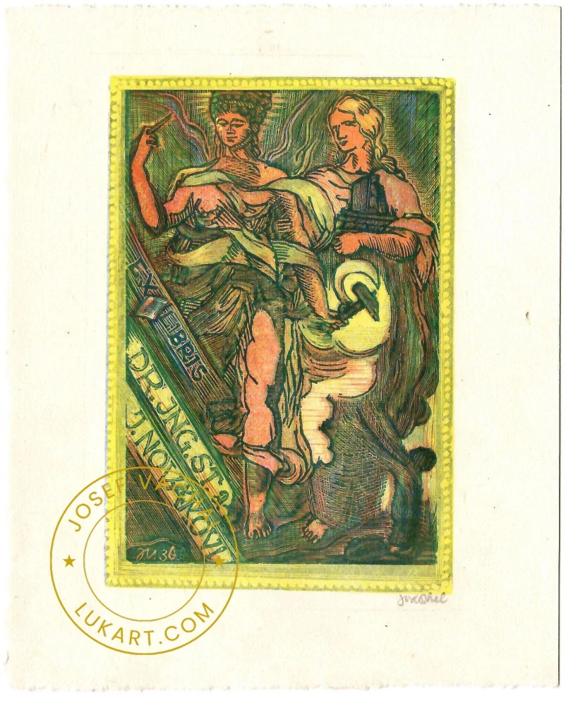 Josef Váchal - Novákovi J.aSt. Dr Ing – Věda a umění