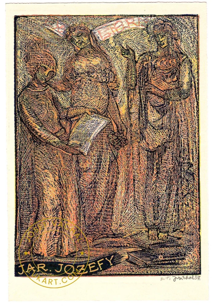 Josef Váchal -Jozefy Jar.-Tři grácie
