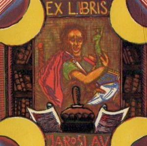 Josef Váchal – Milovník umění – exlibris – dřevoryt na prodej