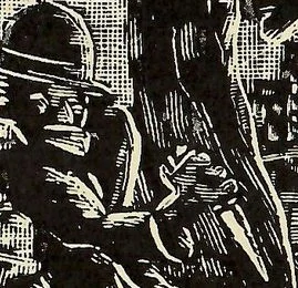 Josef Váchal – Dobrodružné knihy M.H./Mojmír Helcelet/ – exlibris – dřevoryt na prodej