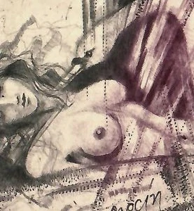 Jaroslav Minář – Leda | originální grafika, lept