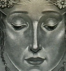 Karel Musil - Znamení zvěrokruhu | Panna | barevný lept | 2025