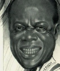 Karel Musil - Luis Amstrong |  barevný lept | 2025