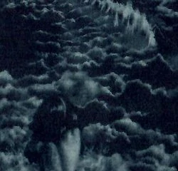 Jan Černoš - Skok do mraků | mezzotinta | 2022