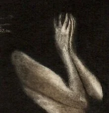 Jan Černoš - Spánek | mezzotinta | 2009