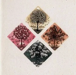 Herbert Kisza – Roční období, soubor 4 barevných leptů (2015)