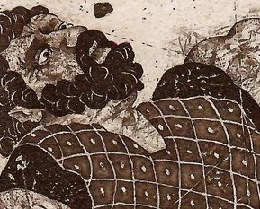 Vladimir Zuev – David a Goliáš | lept, číslovaná autorská grafika