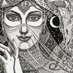 Irina Kozub – Šeherezáda | originální lept | číslovaný tisk