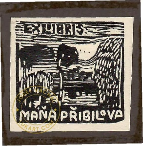 Josef Váchal- Máňa Přibilová – Krajinka