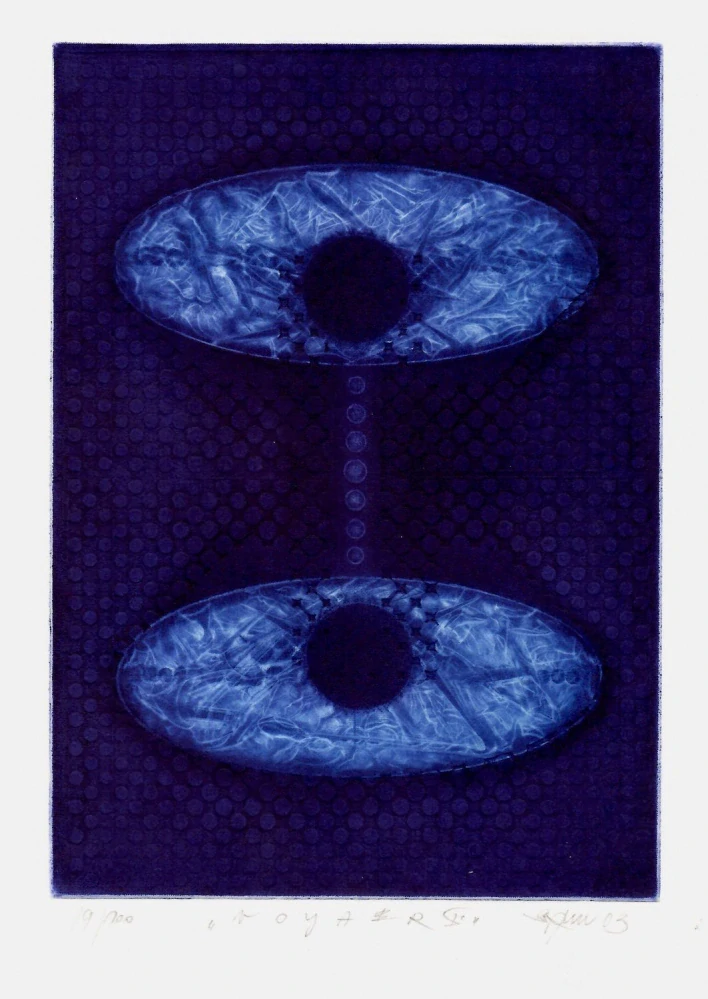 Robert Brun – Voyeur I, II, grafický soubor, Edice DUO (2003)