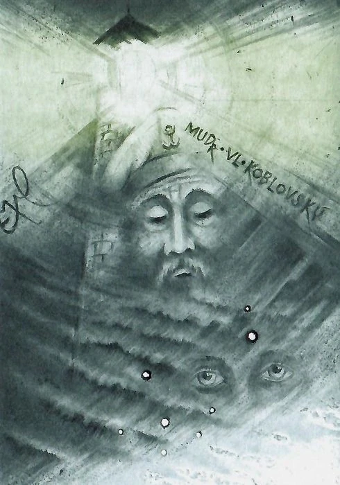 Jaroslav Minář – Námořník | originální grafika, lept