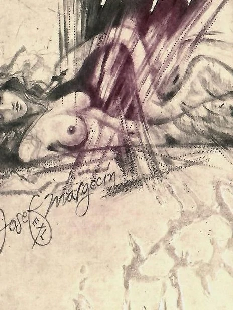 Jaroslav Minář – Leda | originální grafika, lept