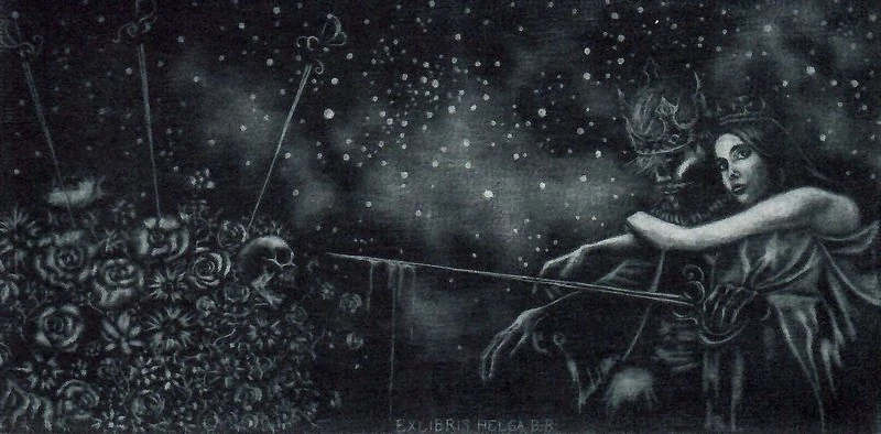 Jan Černoš - Claudius | mezzotinta | 2022