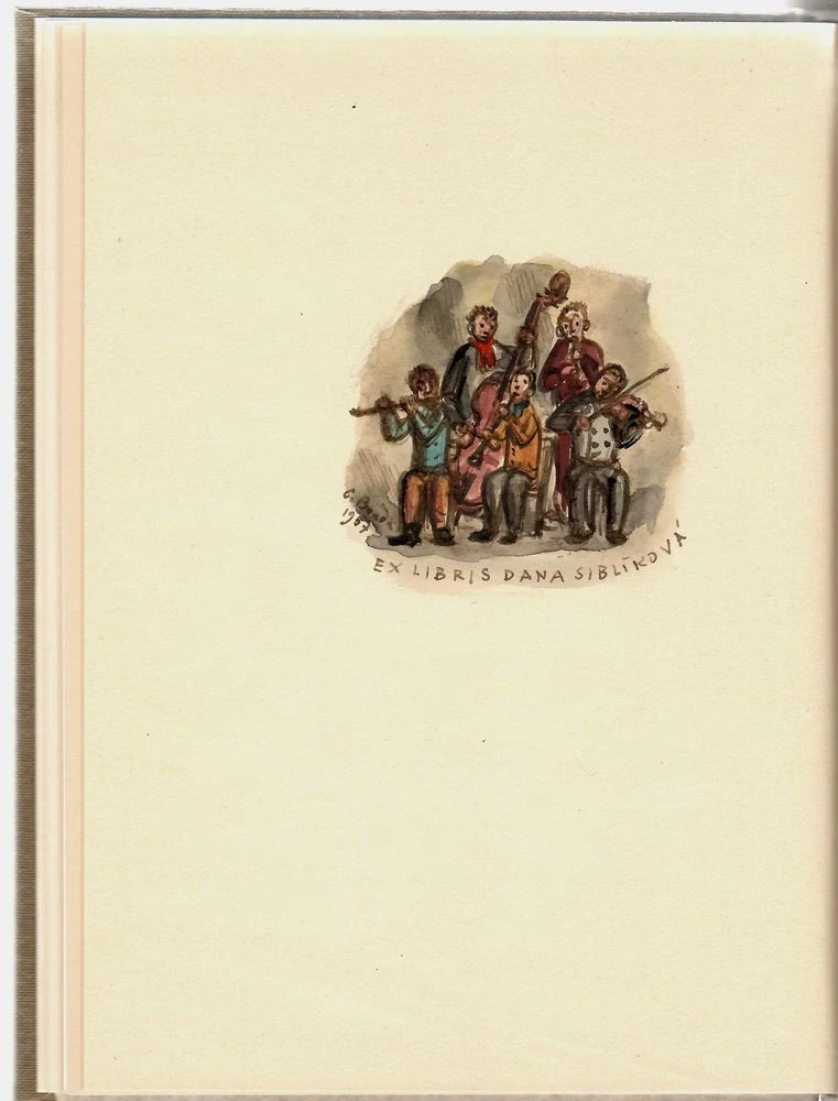 Cyril Bouda – soubor ilustrací z grafického sborníku Hollar (1928–1955), včetně Seiferta