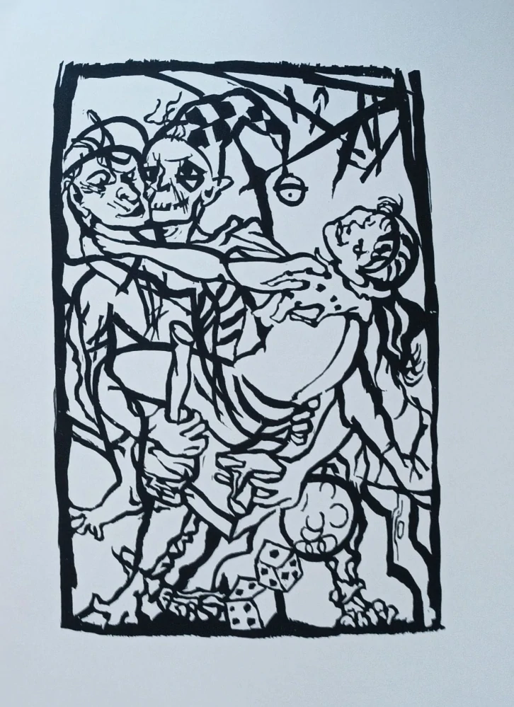 Karel Svolinský- Villon | Osm básní | dřevořezy | bibliofilie