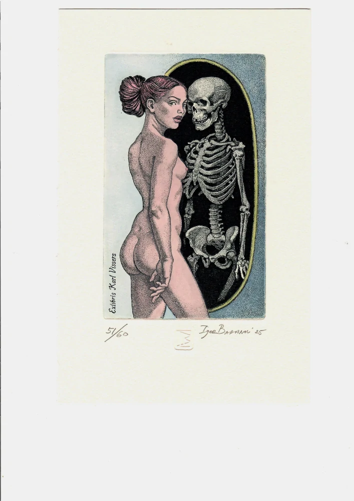 Igor Baranov – Vanitas | originální lept, číslovaný tisk