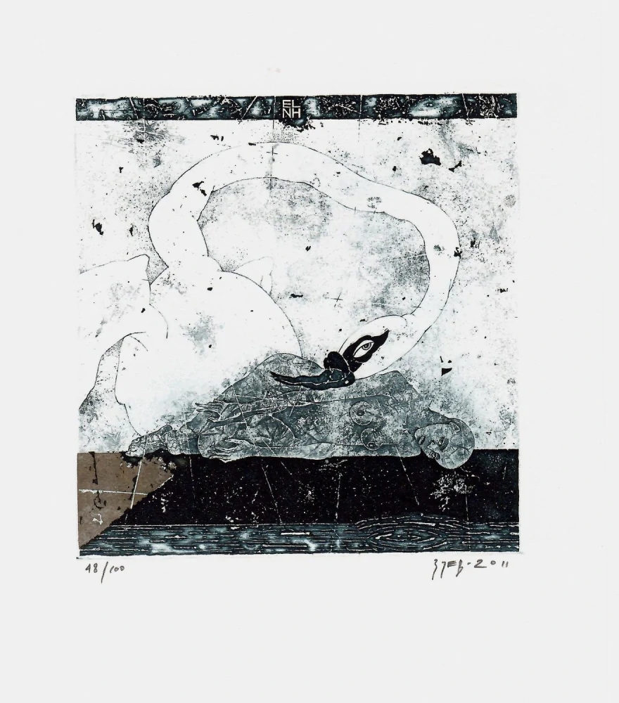 Vladimir Zuev – Leda | lept, číslovaný tisk