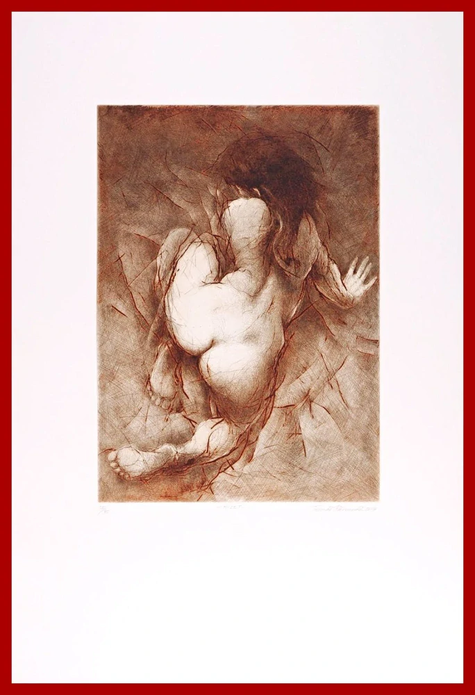 Tomáš Hřivnáč - Mizet (Velkoformátová suchá jehla)