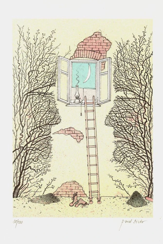 Pavel Sivko – Mlčenliví svědci, grafický soubor Edice Duo (2013)