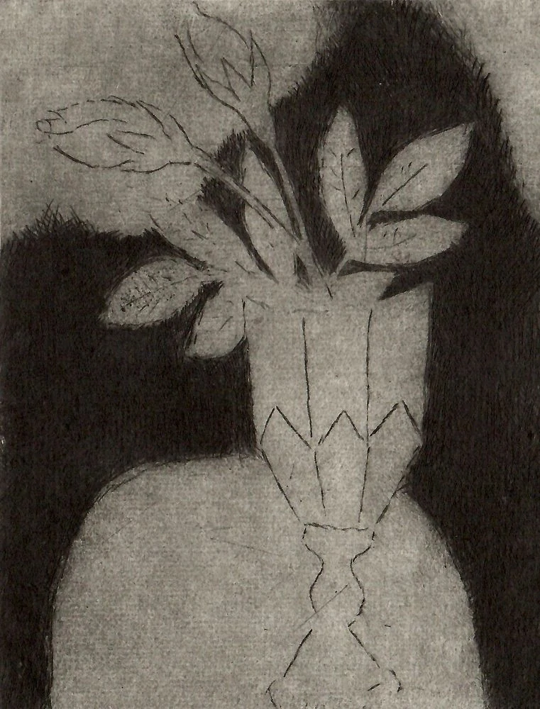 Vladimír Komárek – Býti básníkem (Jaroslav Seifert) | originální grafika