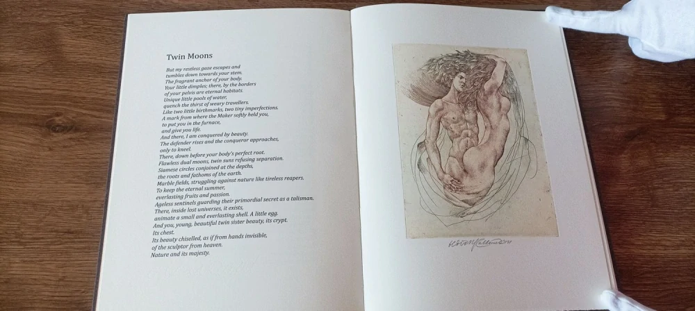 Oldřich Kulhánek – The Fall (Metamorfózy) – bibliofilie, 2011