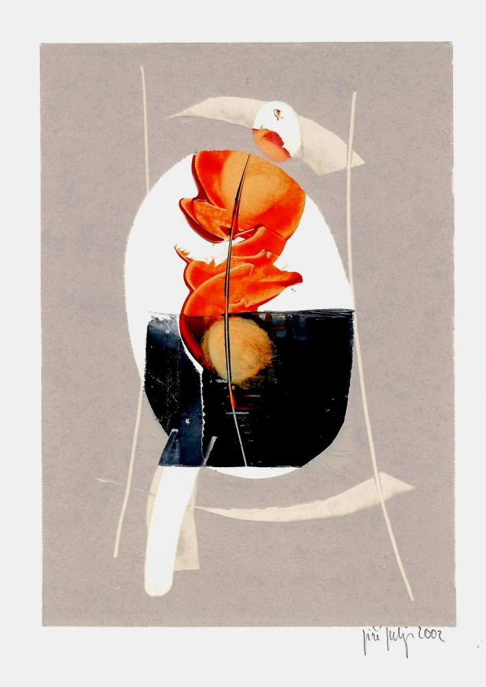 Jiří Salajka – Sen o Santinim | monotypy, soubor grafiky Edice DUO (2002)