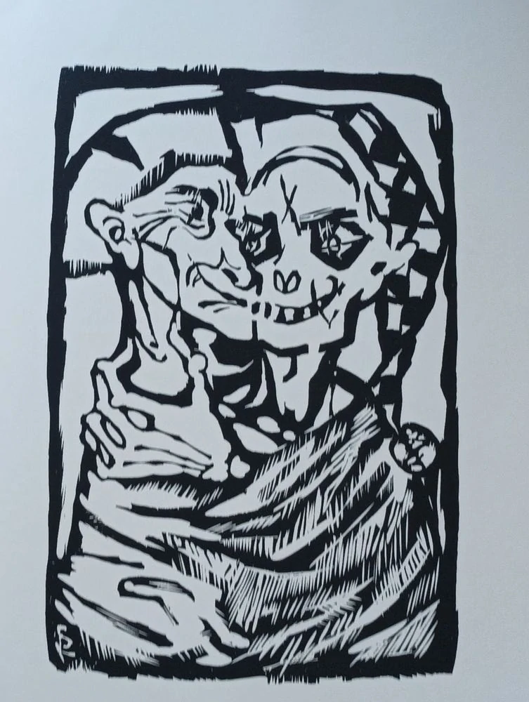 Karel Svolinský- Villon | Osm básní | dřevořezy | bibliofilie