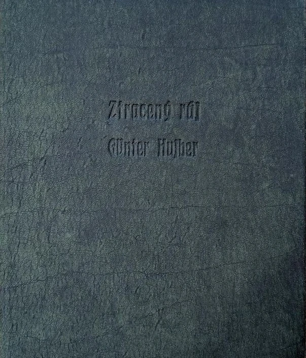 Günter Hujber – Ztracený ráj, soubor 7 grafických listů, suchá jehla, signováno, kožené desky