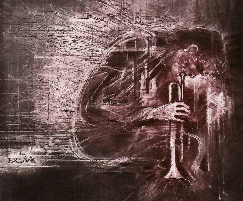 Karel Demel - Jazzmeni |  barevné lepty | 2019