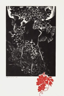 Anna Grmelová | Jaroslav Seifert – Pozdrav moravské zemi | dřevoryty