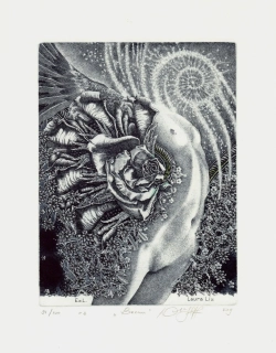 Jurij Jakovenko - Vesna | barevný lept