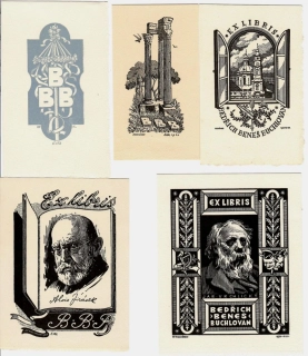 Stanislav Kulhánek - exlibris pro B.B.Buchlovana