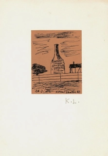 Kamil Lhoták – L’Ondine |  barevná serigrafie | 1982