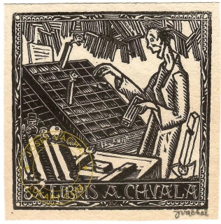 Josef Váchal - Chvála A. – Sazeč a oživlé litery