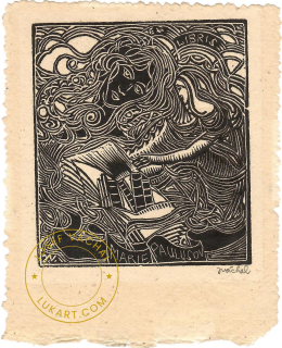 Josef Váchal - Paulusová Marie – Čtenářka