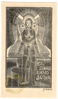 Josef Váchal - Sáňka Arno – Bibliofilie pronikající knihy