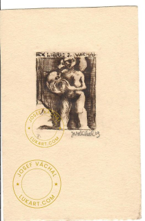 Josef Váchal - Váchal J. – Žena s lebkou