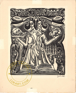 Josef Váchal - Rosenberg Zdeněk -Alegorie archeologie a medicíny