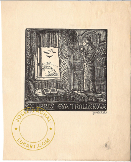 Josef Váchal - Trollerová Eva – Zátiší s Madonou