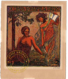 Josef Váchal - Patky Bohumila – Múza a básník
