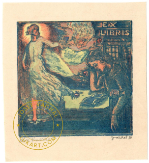 Josef Váchal - Šimšíková Klára – Čtenářka