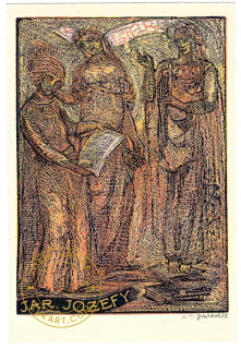 Josef Váchal -Jozefy Jar.-Tři grácie