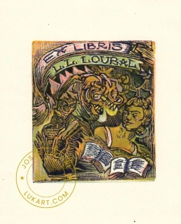 Josef Váchal - Loubal L.L. – Čtenářka